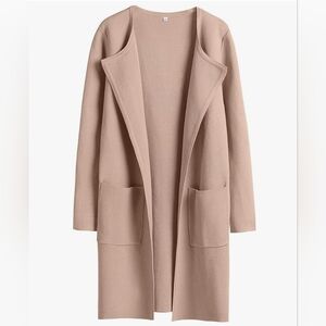 NWOT Anabess Tan Coatigan Size Small